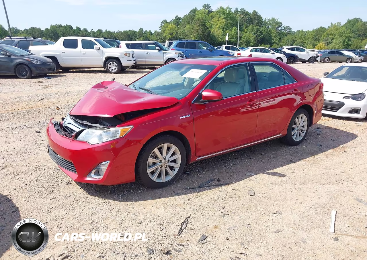 2014 Toyota Camry Hybrid Xle VIN:4T1BD1FK1EU131722 - 2