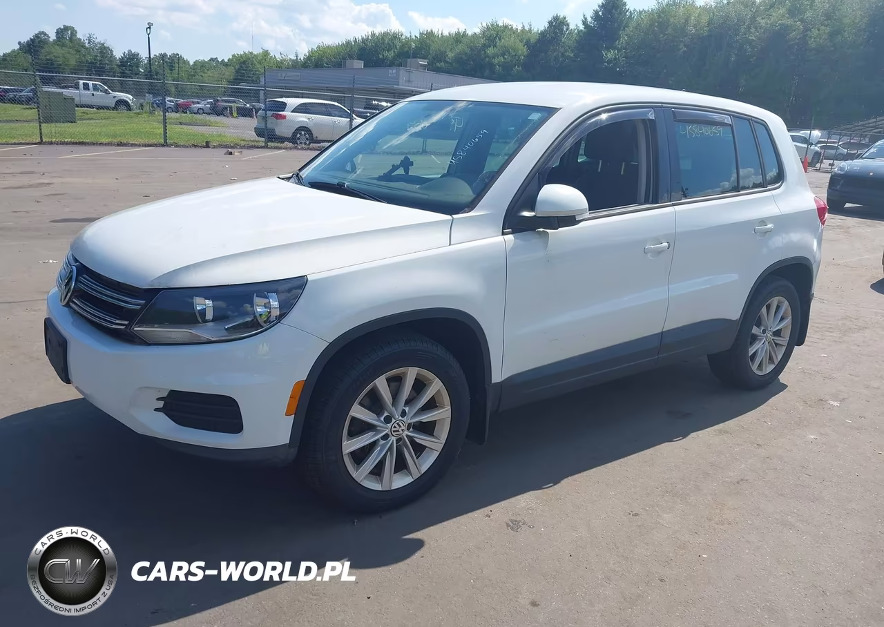 2014 Volkswagen Tiguan Se VIN:WVGBV3AX7EW614602 - 2