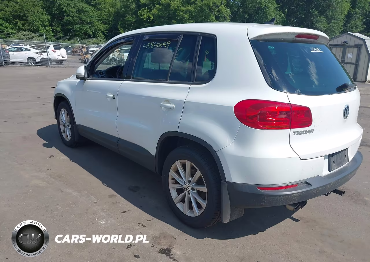 2014 Volkswagen Tiguan Se VIN:WVGBV3AX7EW614602 - 3