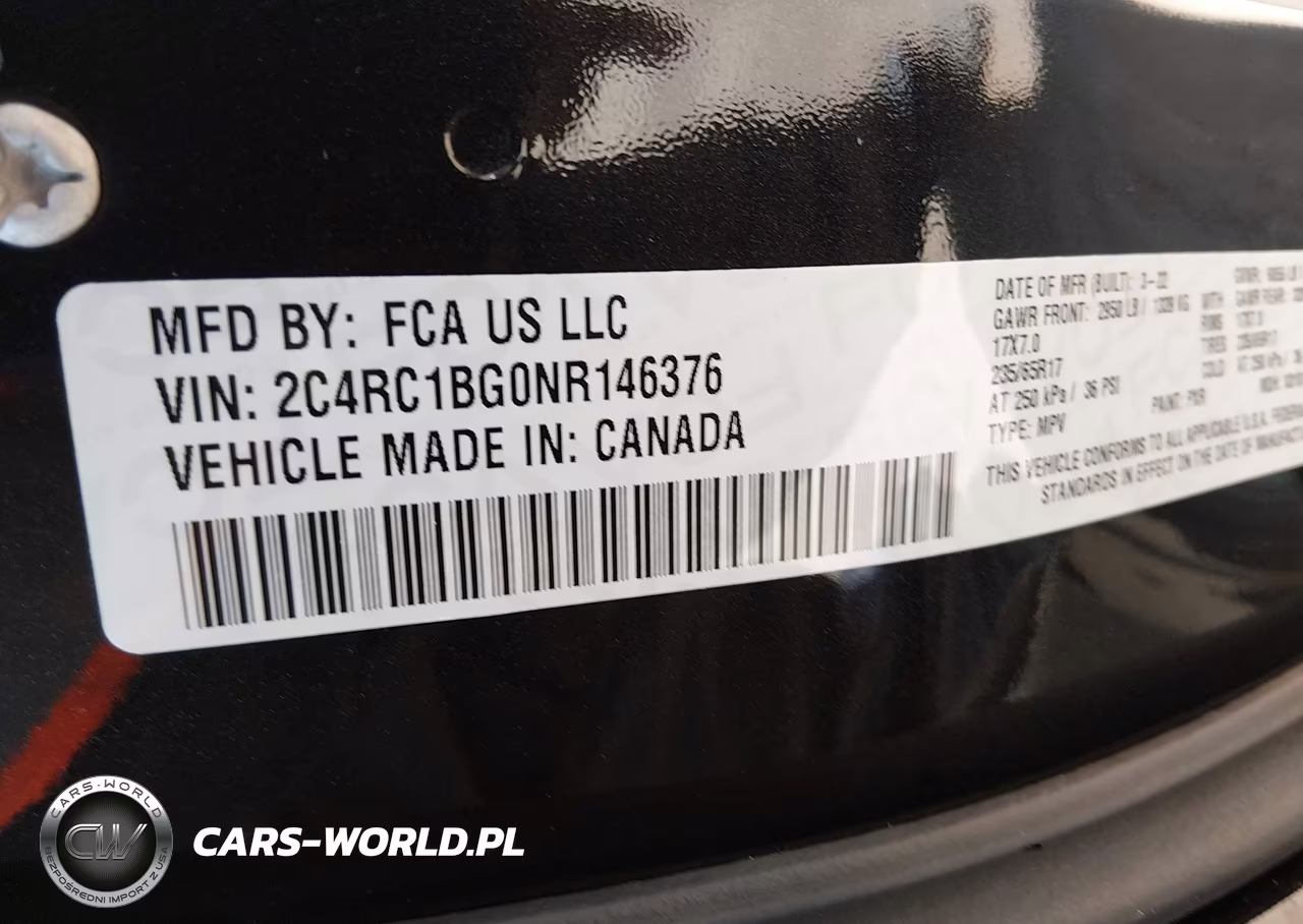 2022 Chrysler Pacifica Touring L VIN:2C4RC1BG0NR146376 - 9