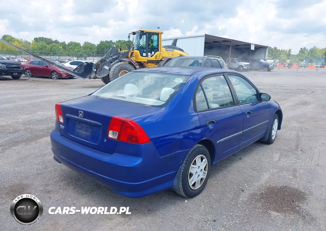 2004 Honda Civic Vp VIN:1HGES16364L006429 - 4