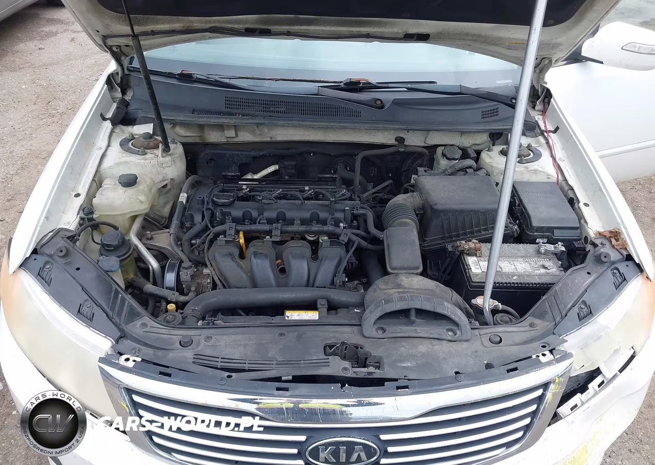 2009 Kia Optima Lx VIN:KNAGE228695310813 - 10
