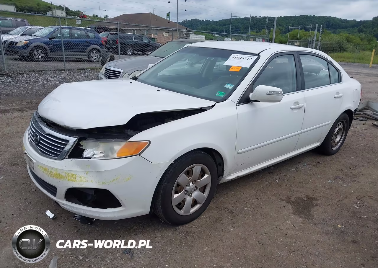 2009 Kia Optima Lx VIN:KNAGE228695310813 - 2