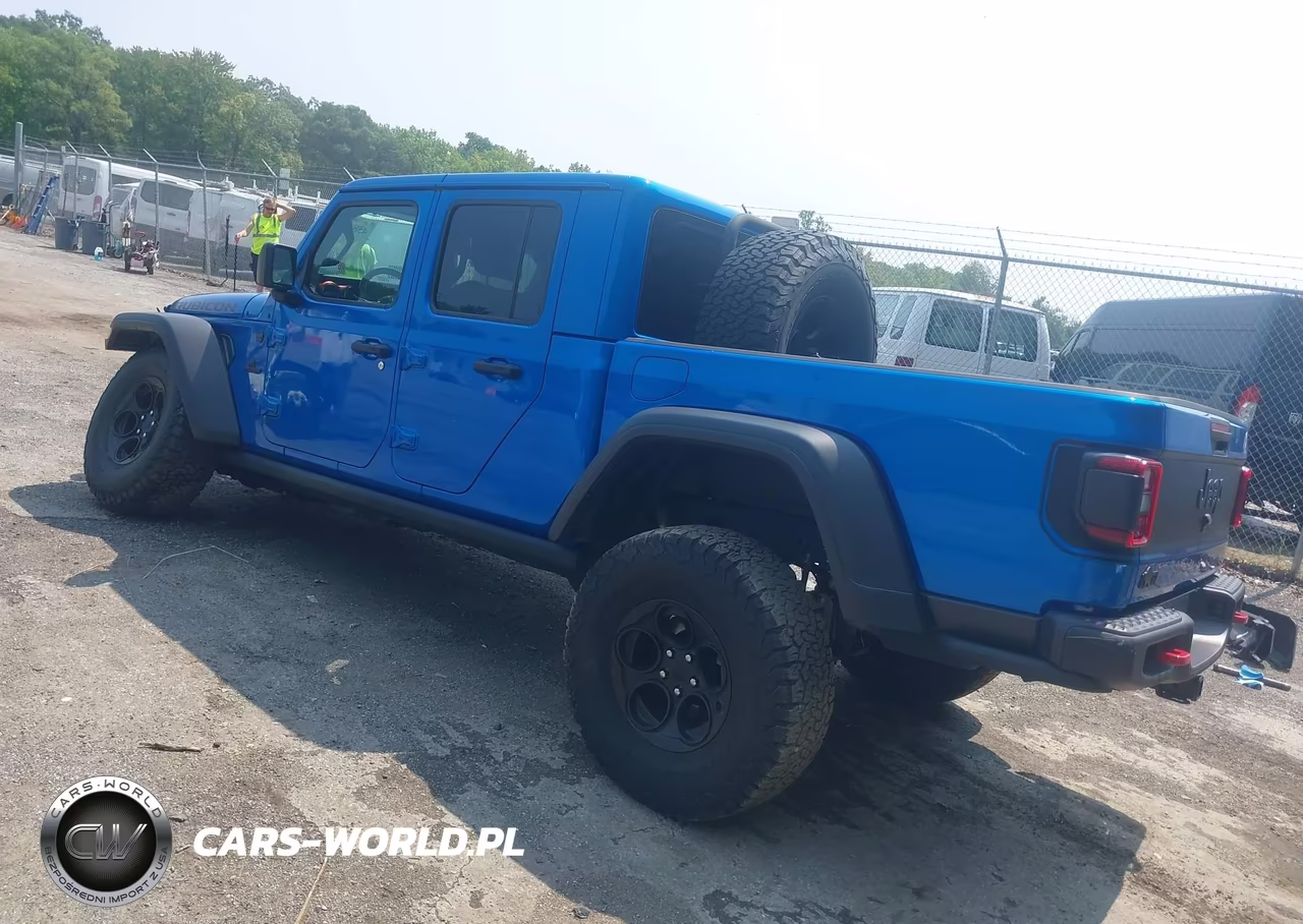 2021 Jeep Gladiator Rubicon 4X4 VIN:1C6JJTBG0ML524290 - 3
