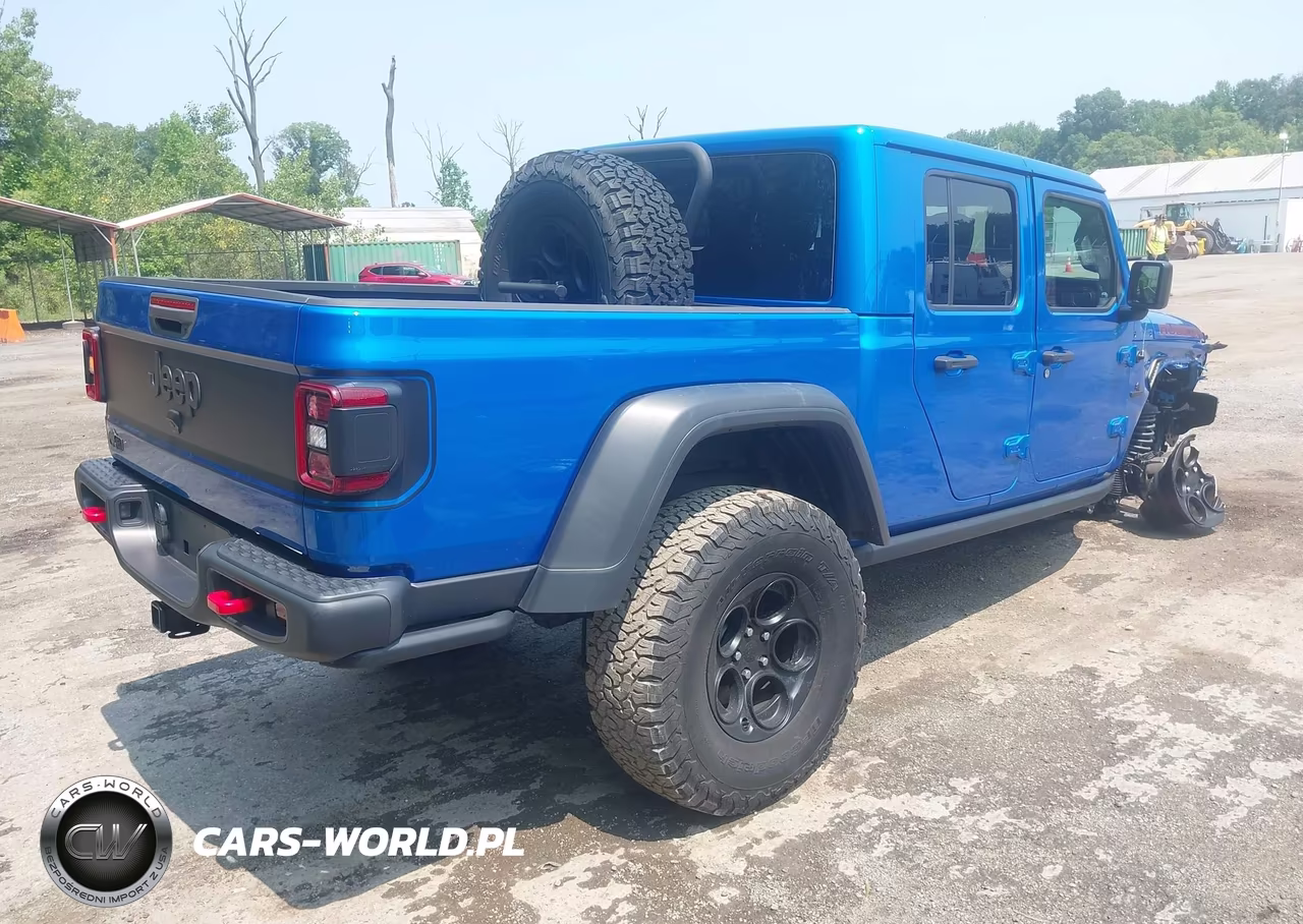 2021 Jeep Gladiator Rubicon 4X4 VIN:1C6JJTBG0ML524290 - 4