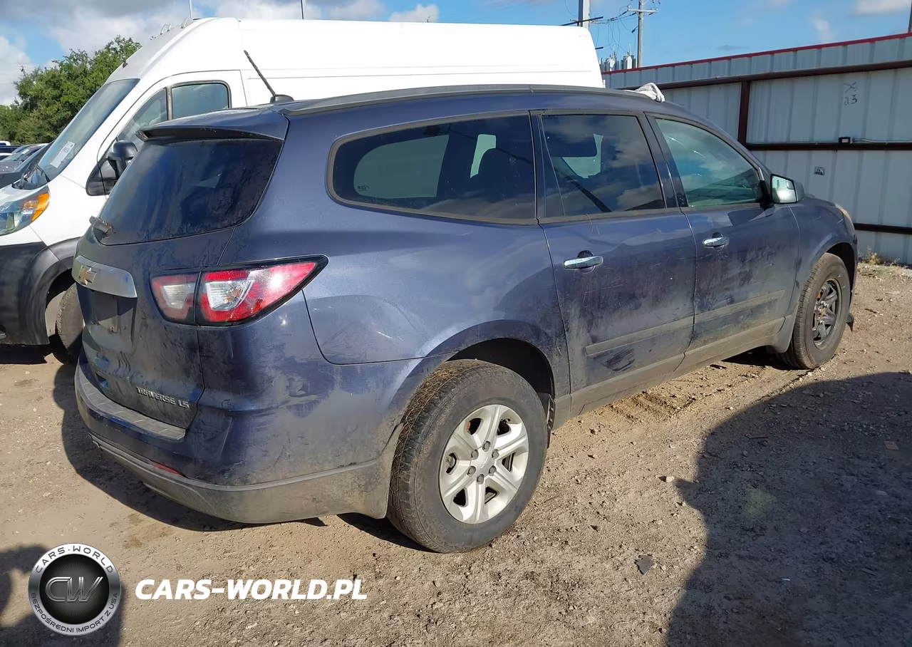 2014 Chevrolet Traverse Ls VIN:1GNKRFED8EJ200291 - 4
