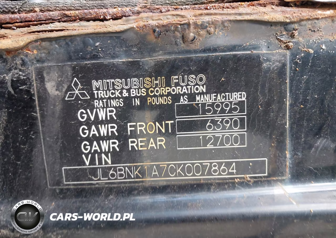 2012 Mitsubishi Fuso Truck Fe Fec72S VIN:JL6BNK1A7CK007864 - 8