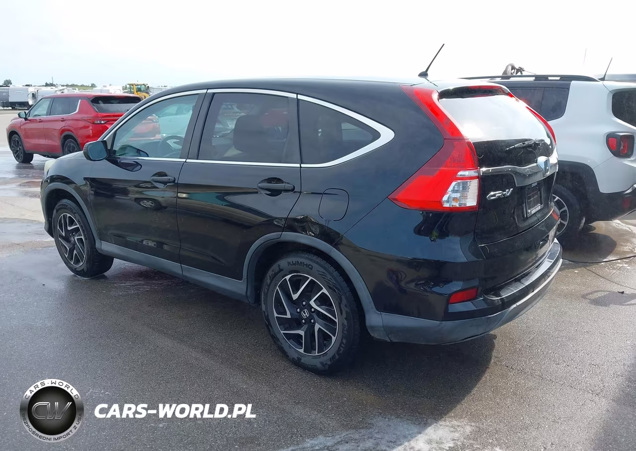 2016 Honda Cr-V Se VIN:2HKRM4H40GH636019 - 3