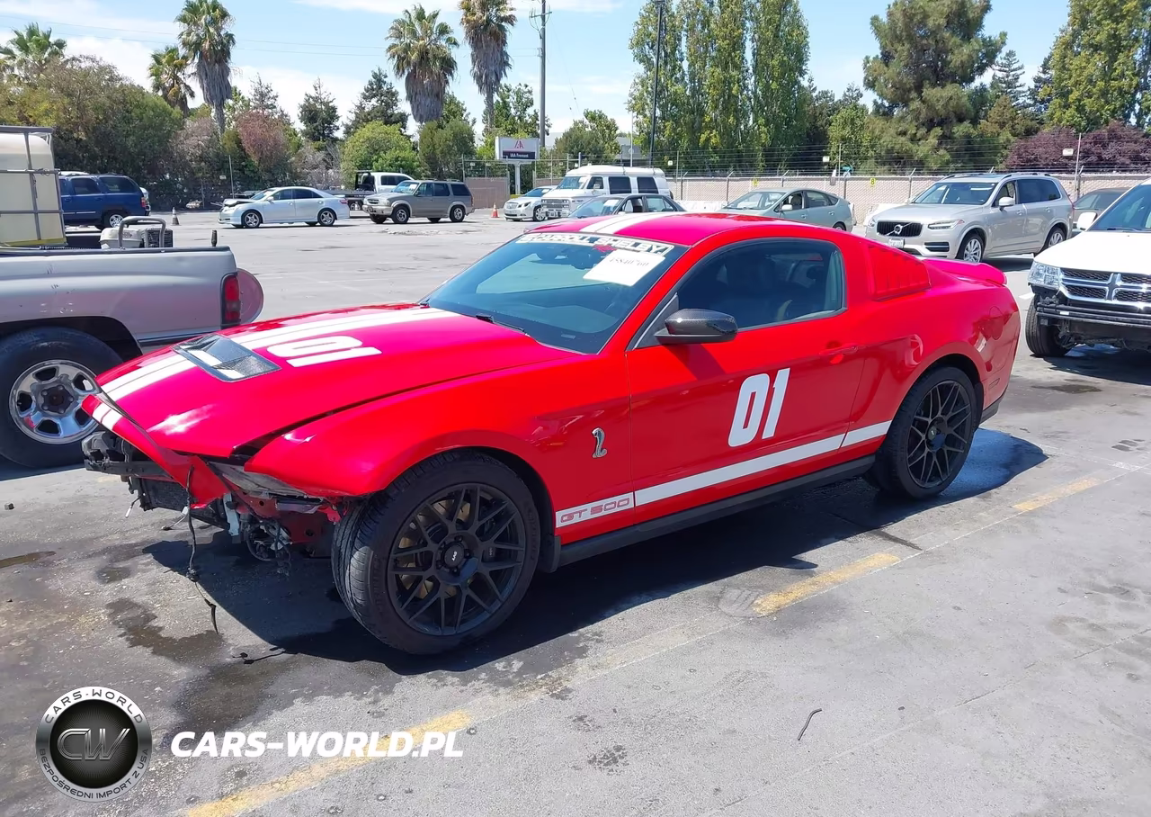 2011 Ford Shelby Gt500 VIN:1ZVBP8JS2B5145482 - 2