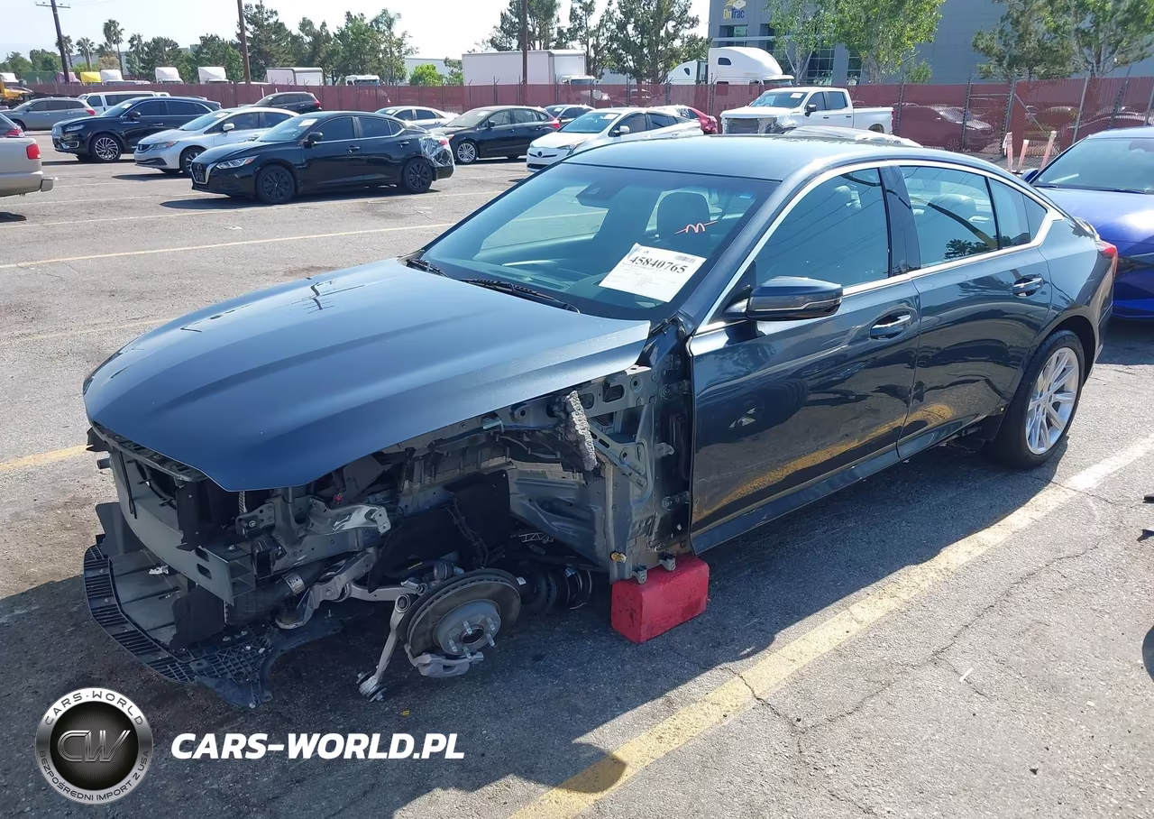 2022 Cadillac Ct5 Luxury VIN:1G6DM5RK7N0136126 - 2