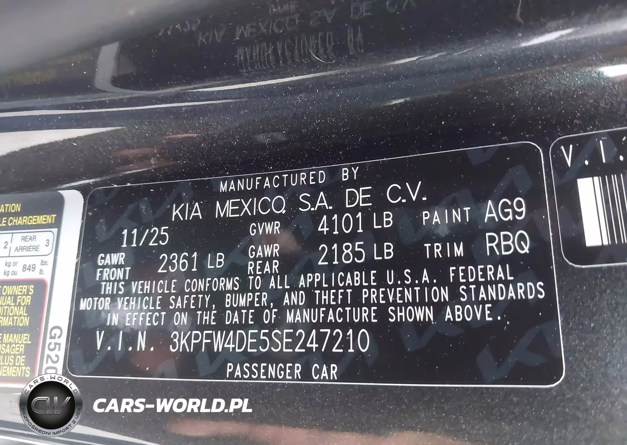 2025 Kia K4 Gt-Line VIN:3KPFW4DE5SE247210 - 9