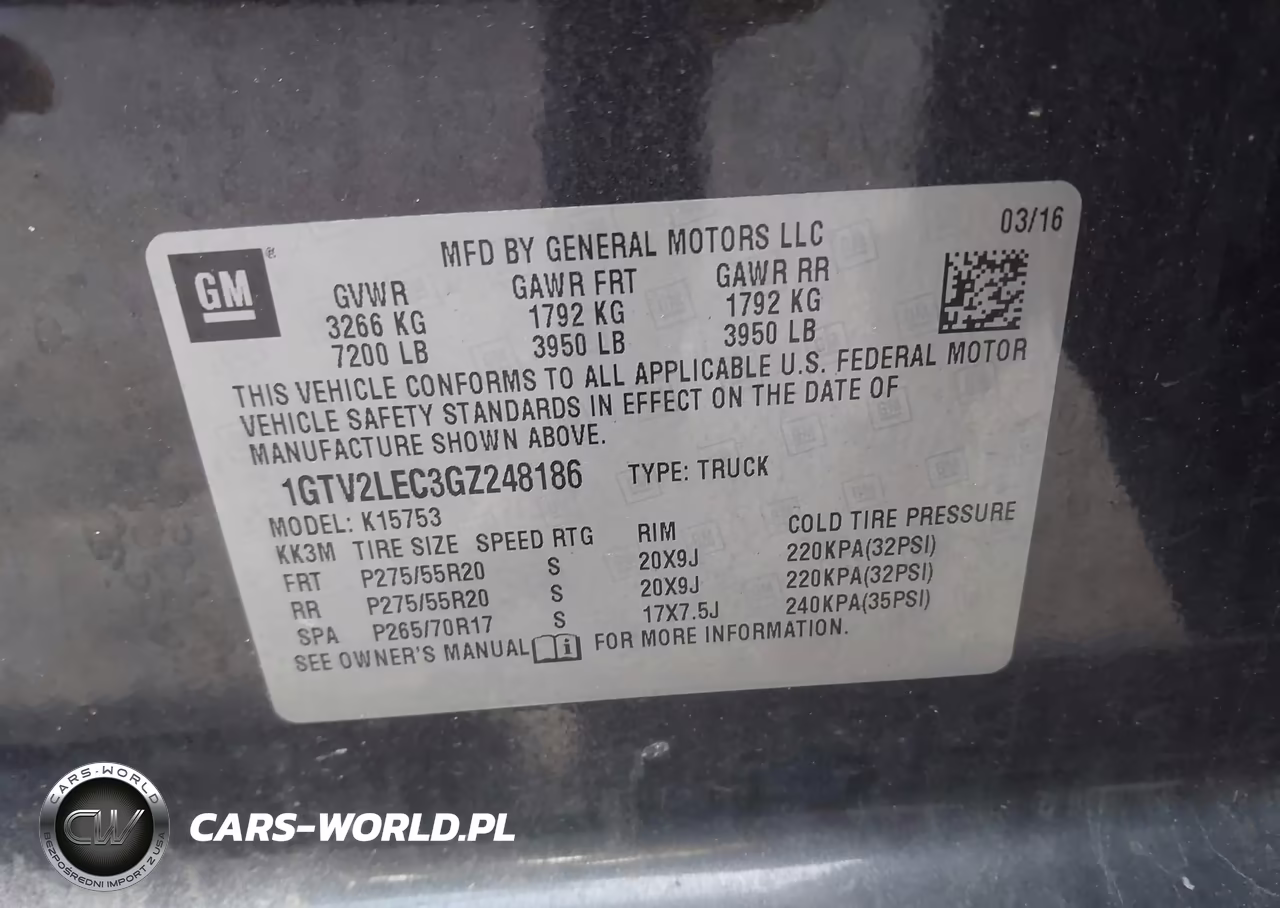 2016 GMC Sierra 1500 VIN:1GTV2LEC3GZ248186 - 9
