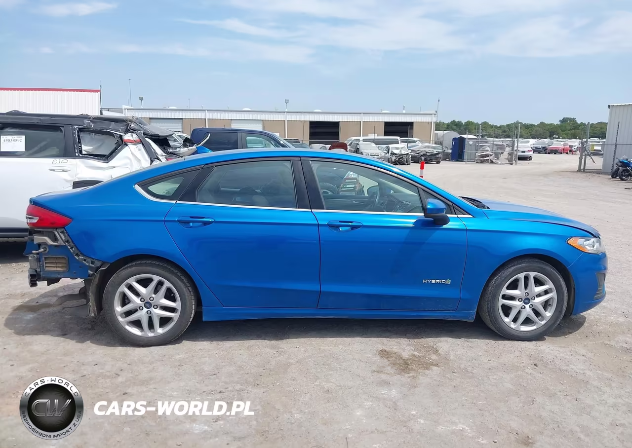 2019 Ford Fusion Hybrid Se VIN:3FA6P0LU7KR187539 - 14