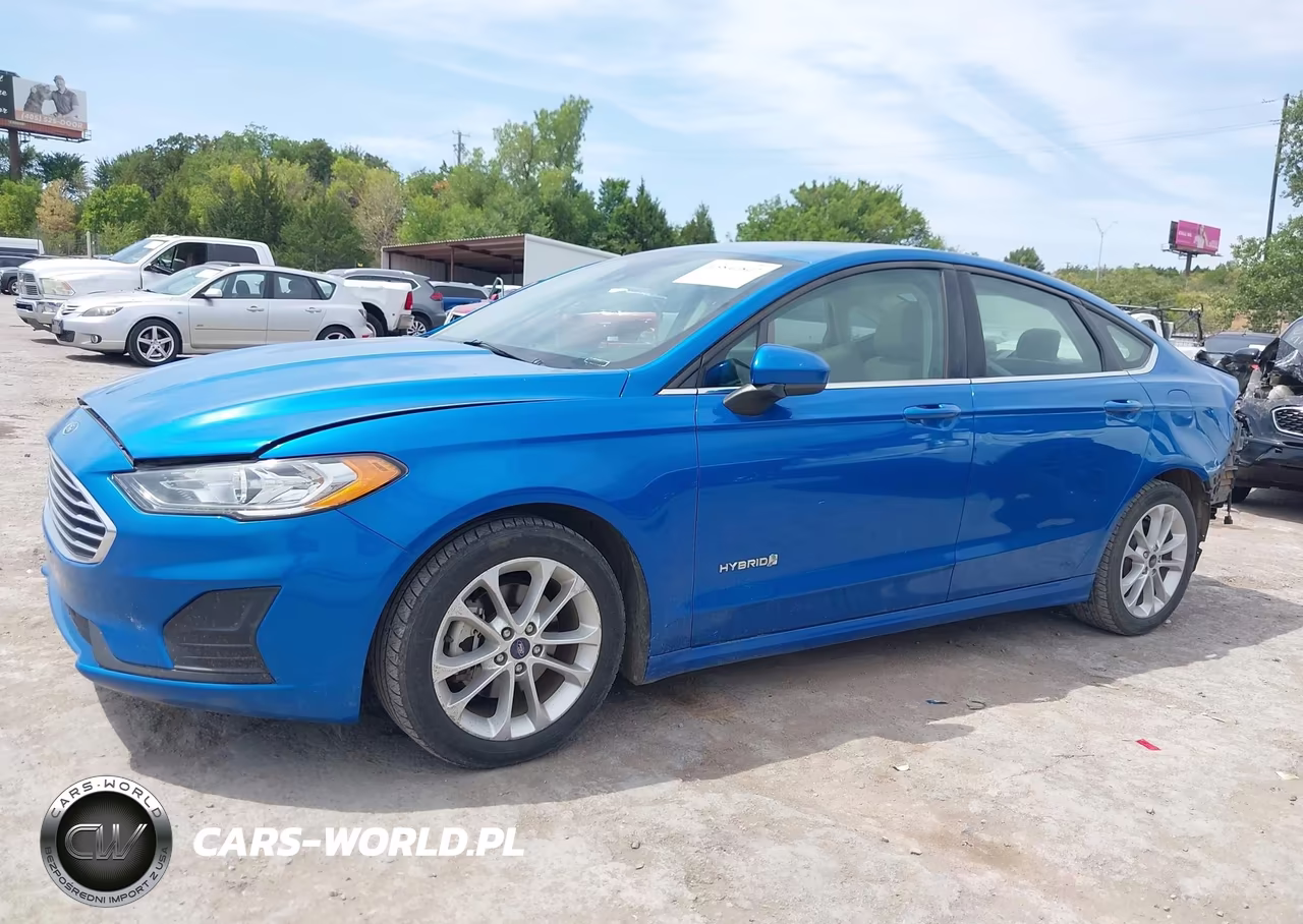 2019 Ford Fusion Hybrid Se VIN:3FA6P0LU7KR187539 - 15
