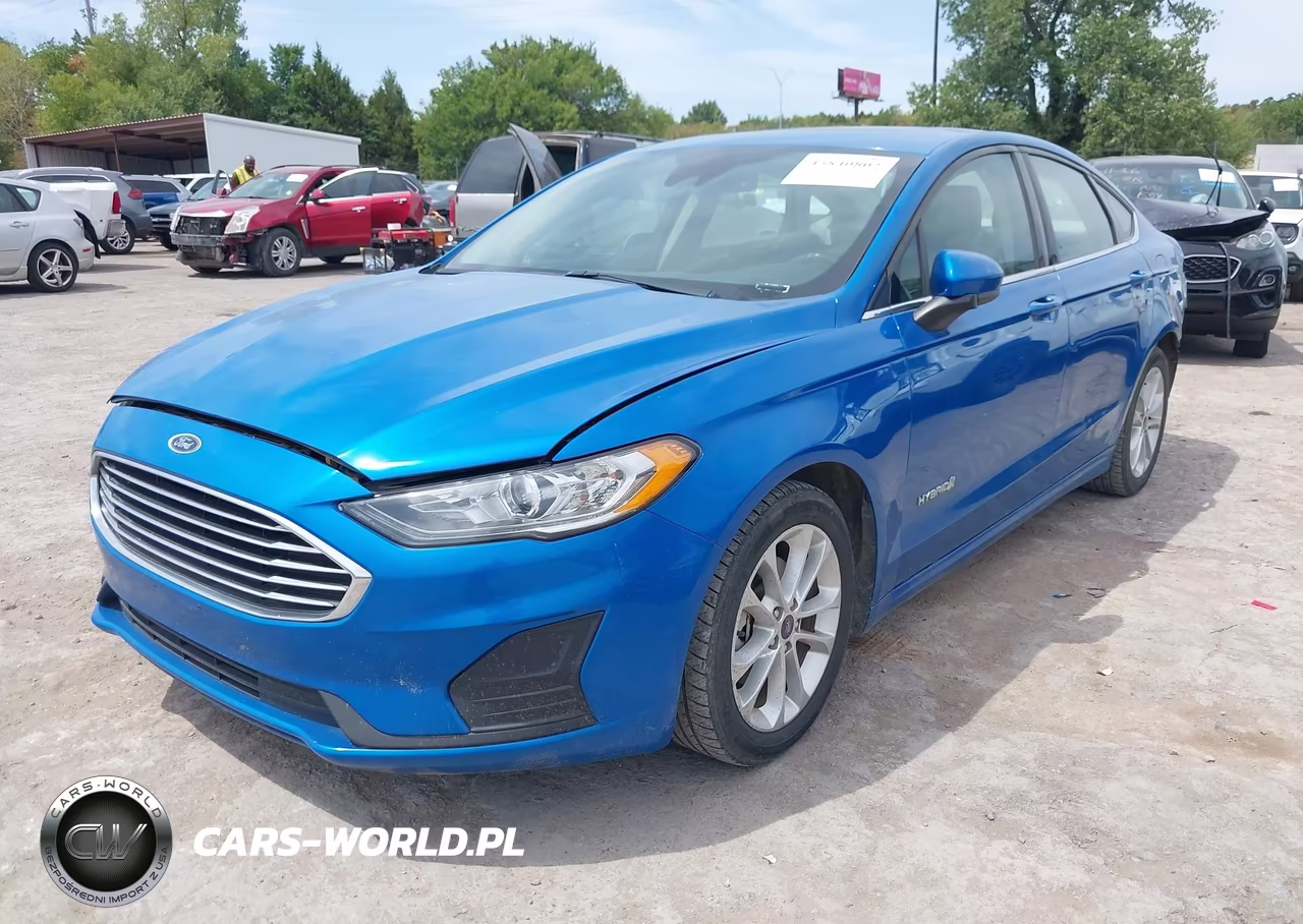 2019 Ford Fusion Hybrid Se VIN:3FA6P0LU7KR187539 - 2