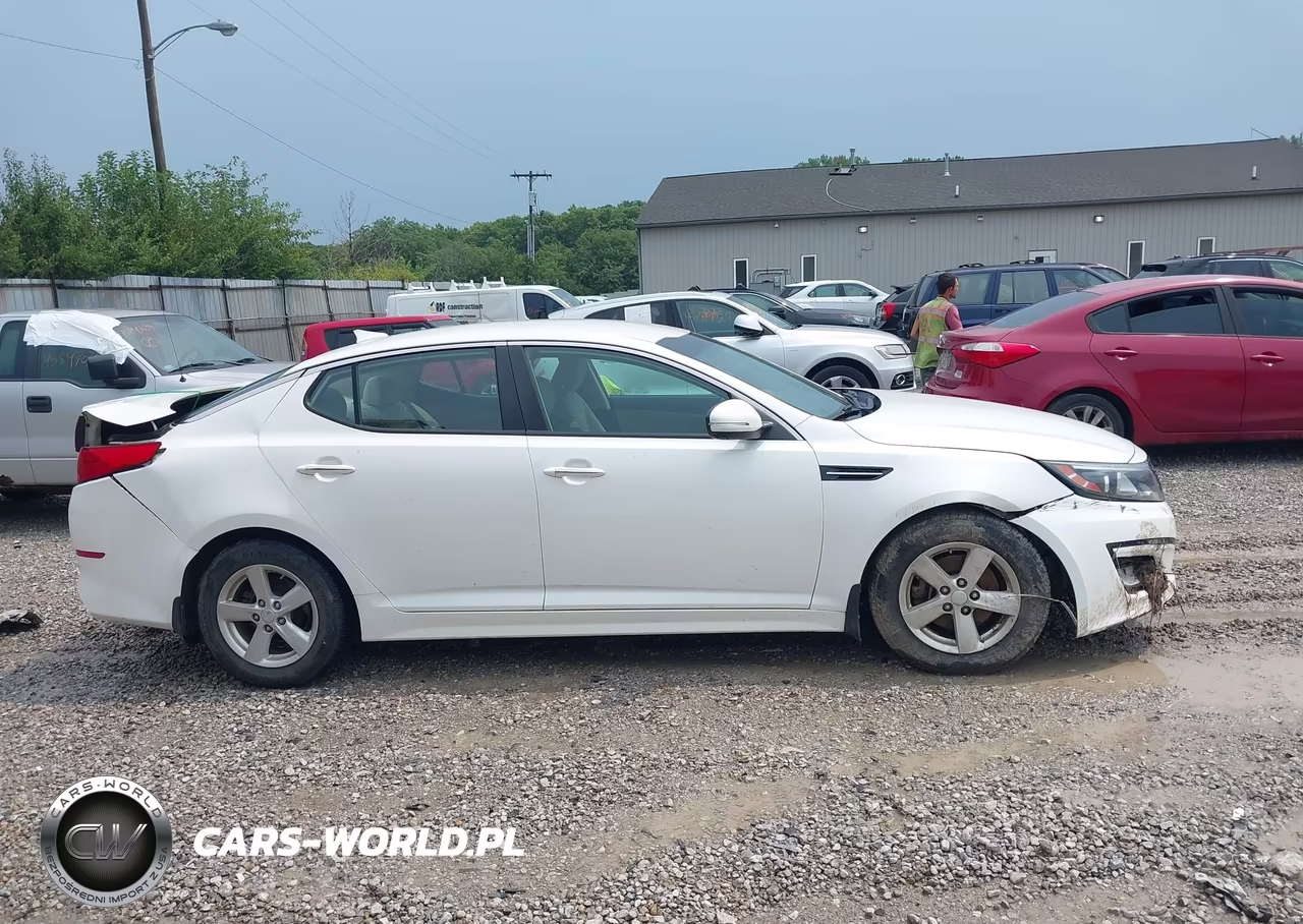 2015 Kia Optima Lx VIN:KNAGM4A77F5536975 - 13