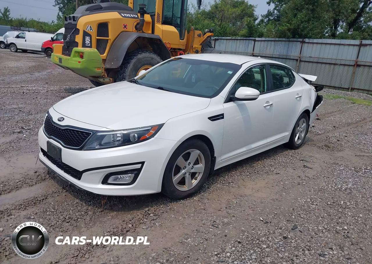 2015 Kia Optima Lx VIN:KNAGM4A77F5536975 - 2