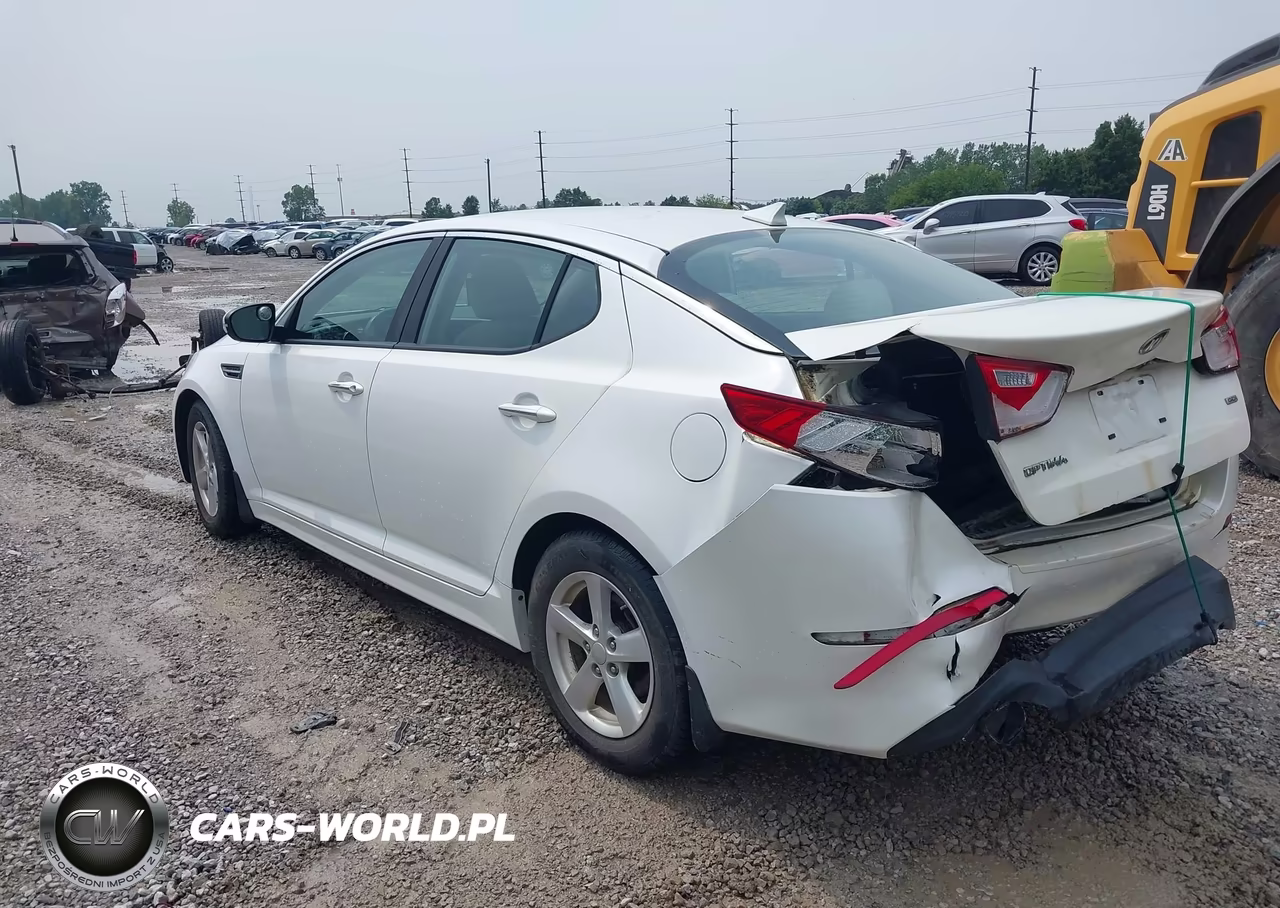 2015 Kia Optima Lx VIN:KNAGM4A77F5536975 - 3