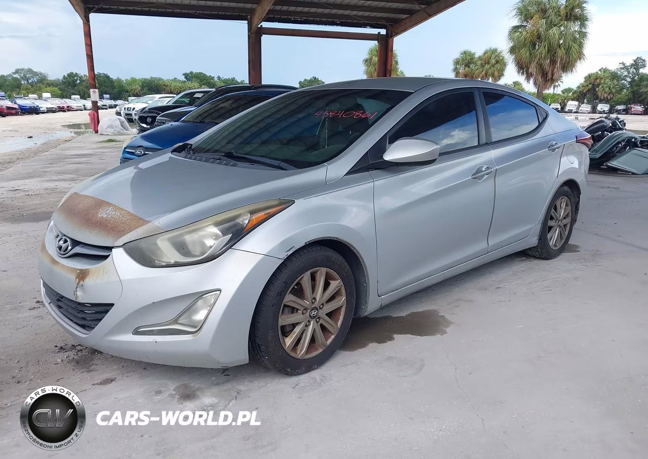 2014 Hyundai Elantra Se VIN:KMHDH4AE5EU064915 - 2
