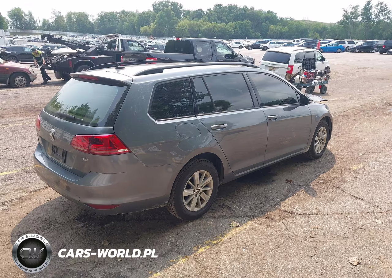 2015 Volkswagen Golf Sportwagen Tsi S 4-Door VIN:3VWC17AU9FM501105 - 4