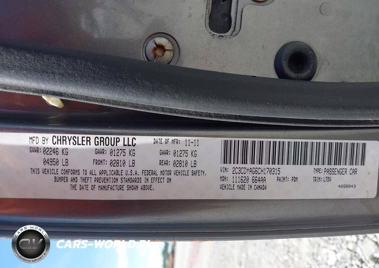 2012 Dodge Challenger Sxt VIN:2C3CDYAG6CH170315 - 9