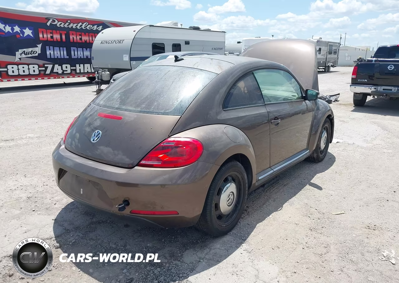 2014 Volkswagen Beetle 1.8T VIN:3VWJ07AT2EM660063 - 4