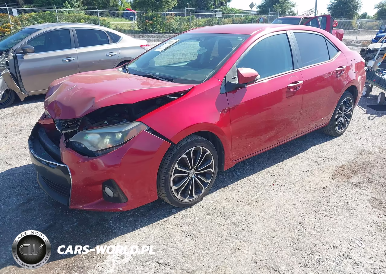 2016 Toyota Corolla S Plus VIN:2T1BURHE4GC667624 - 2