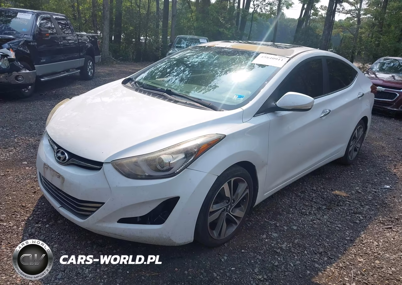 2016 Hyundai Elantra Limited VIN:5NPDH4AE7GH780734 - 2