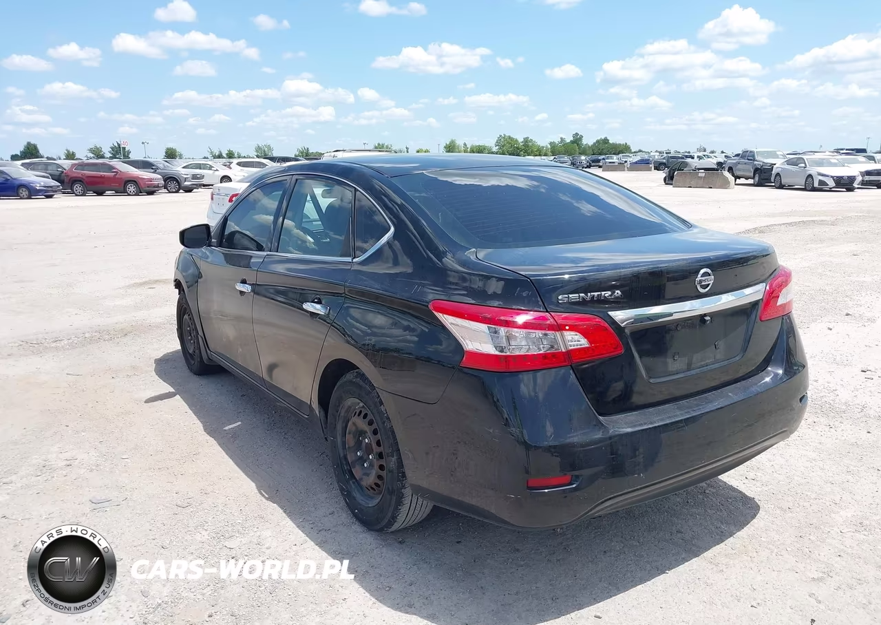 2015 Nissan Sentra S VIN:3N1AB7AP5FY333279 - 3