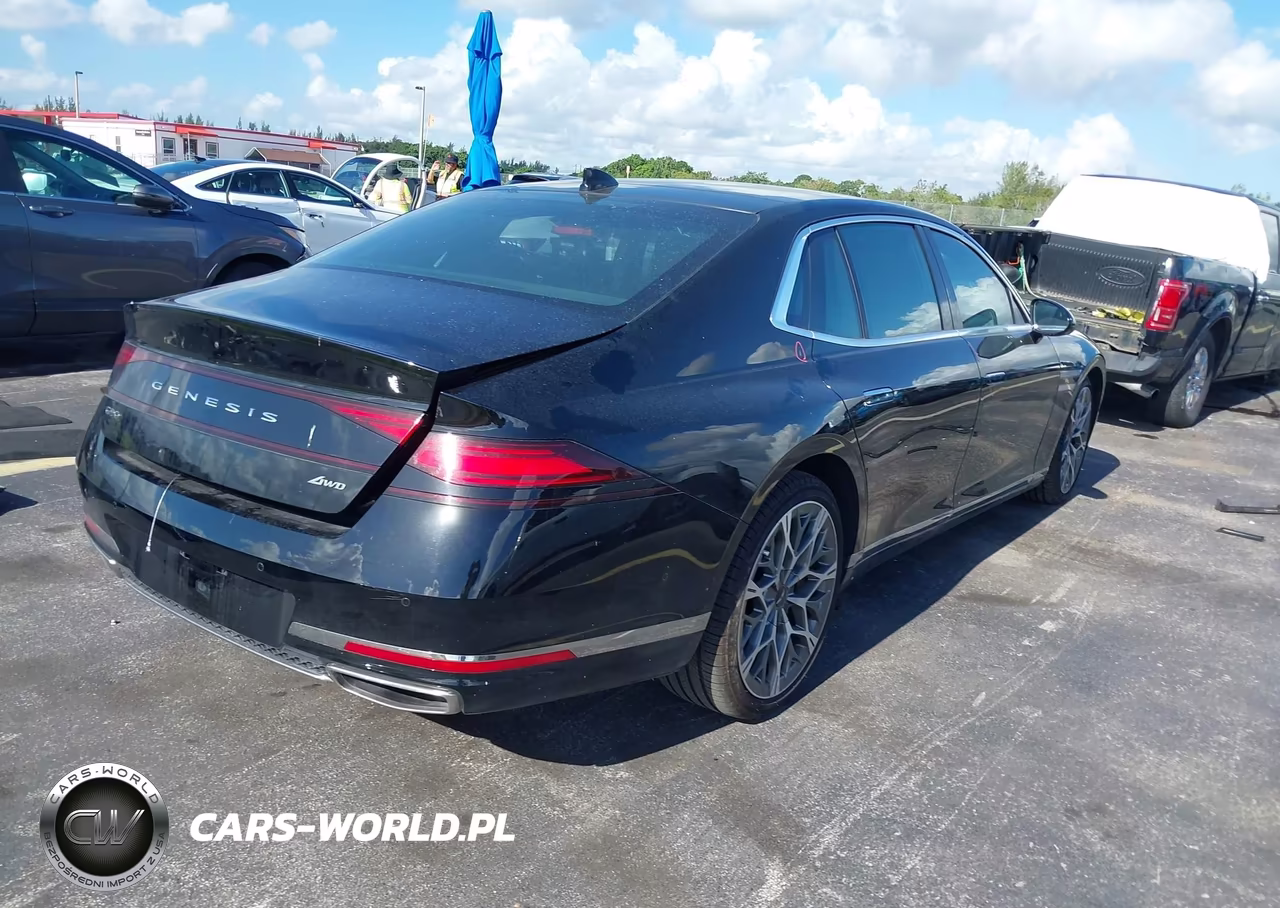 2025 Genesis G90 3.5T E-Sc Awd VIN:KMTFC4SD0SU048975 - 4