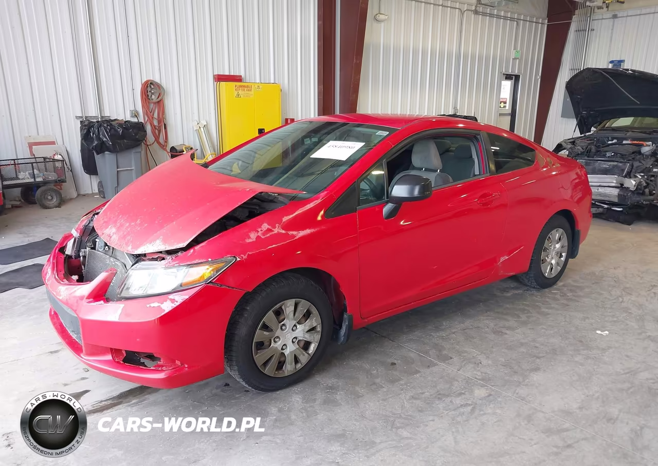2012 Honda Civic Lx VIN:2HGFG3B51CH533539 - 2