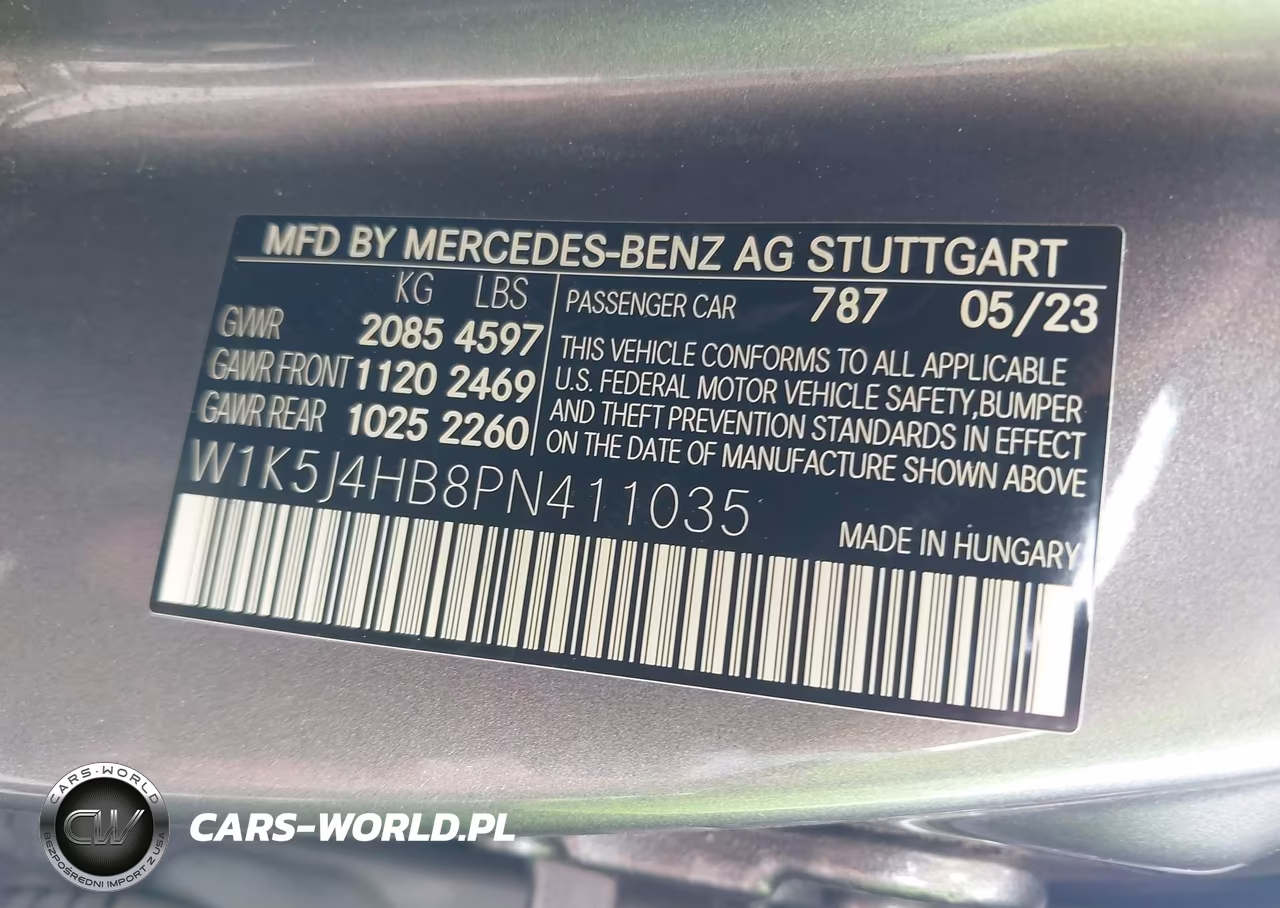 2023 Mercedes-Benz Cla 250 Coupe 4Matic VIN:W1K5J4HB8PN411035 - 9