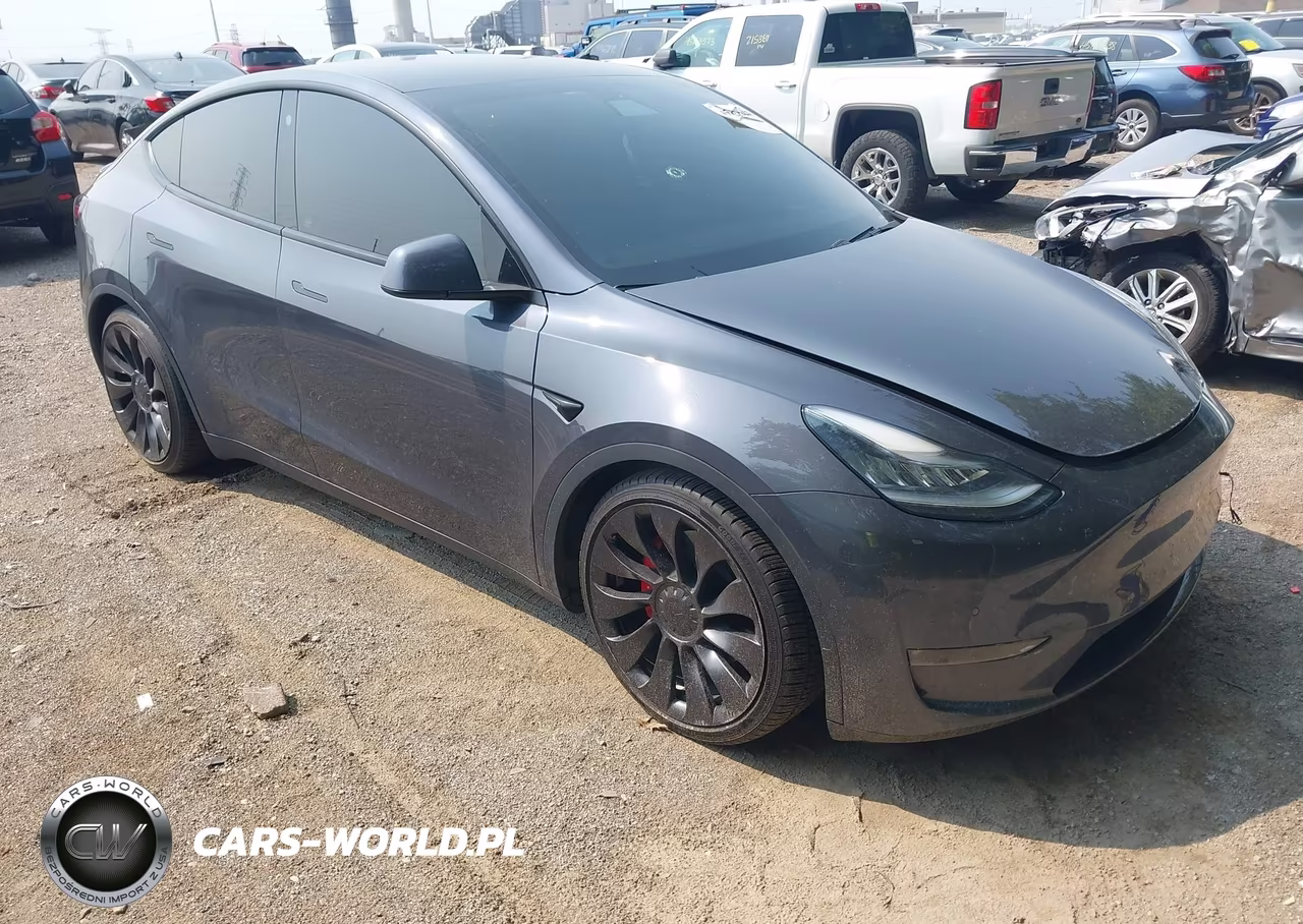 2021 Tesla Model Y Performance Dual Motor All-Wheel Drive VIN:5YJYGDEF0MF081740 - 1