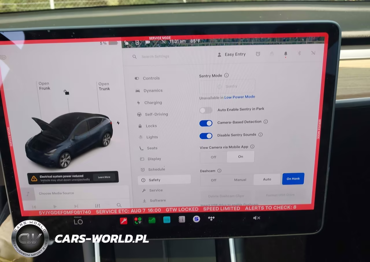 2021 Tesla Model Y Performance Dual Motor All-Wheel Drive VIN:5YJYGDEF0MF081740 - 18