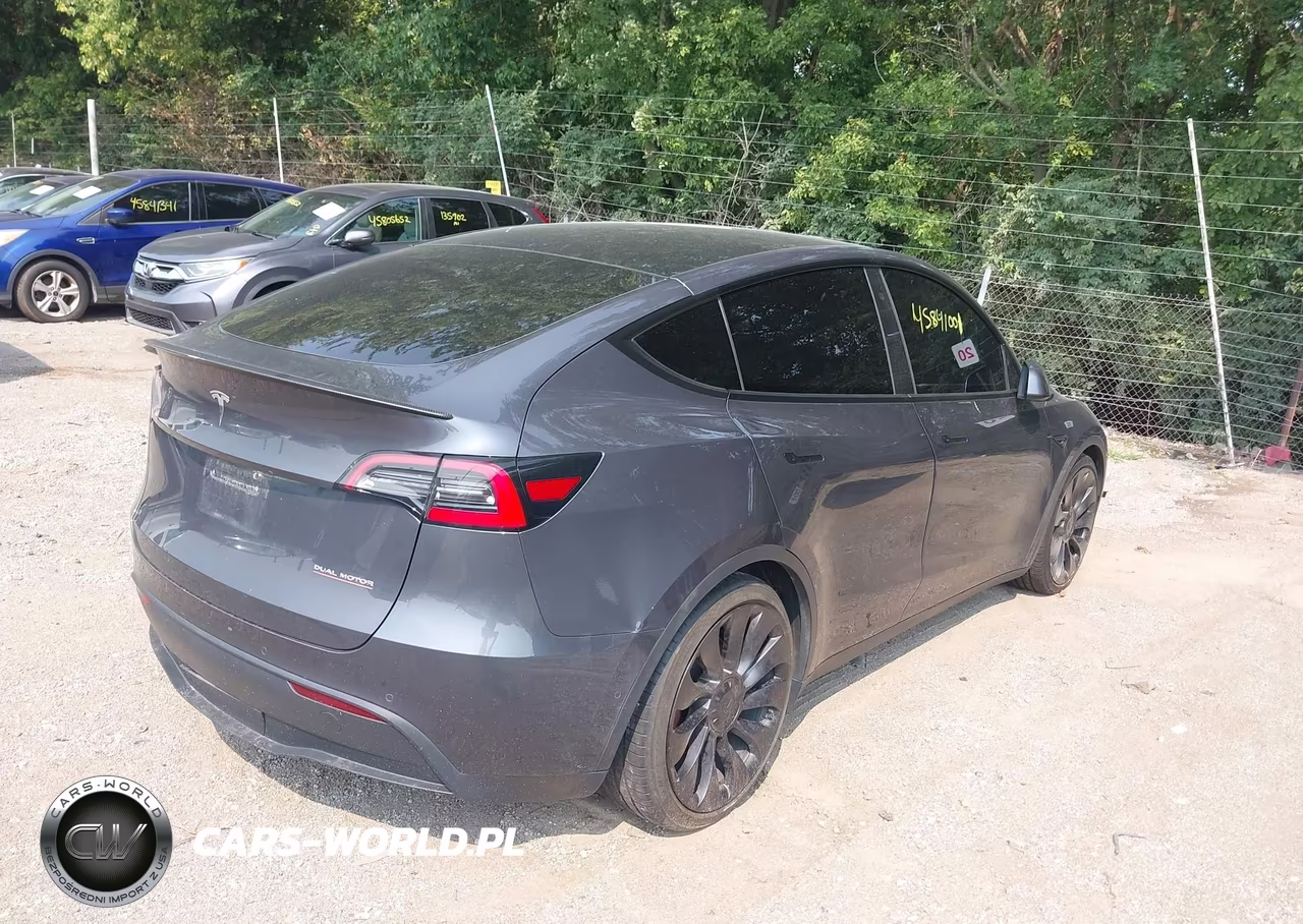 2021 Tesla Model Y Performance Dual Motor All-Wheel Drive VIN:5YJYGDEF0MF081740 - 4