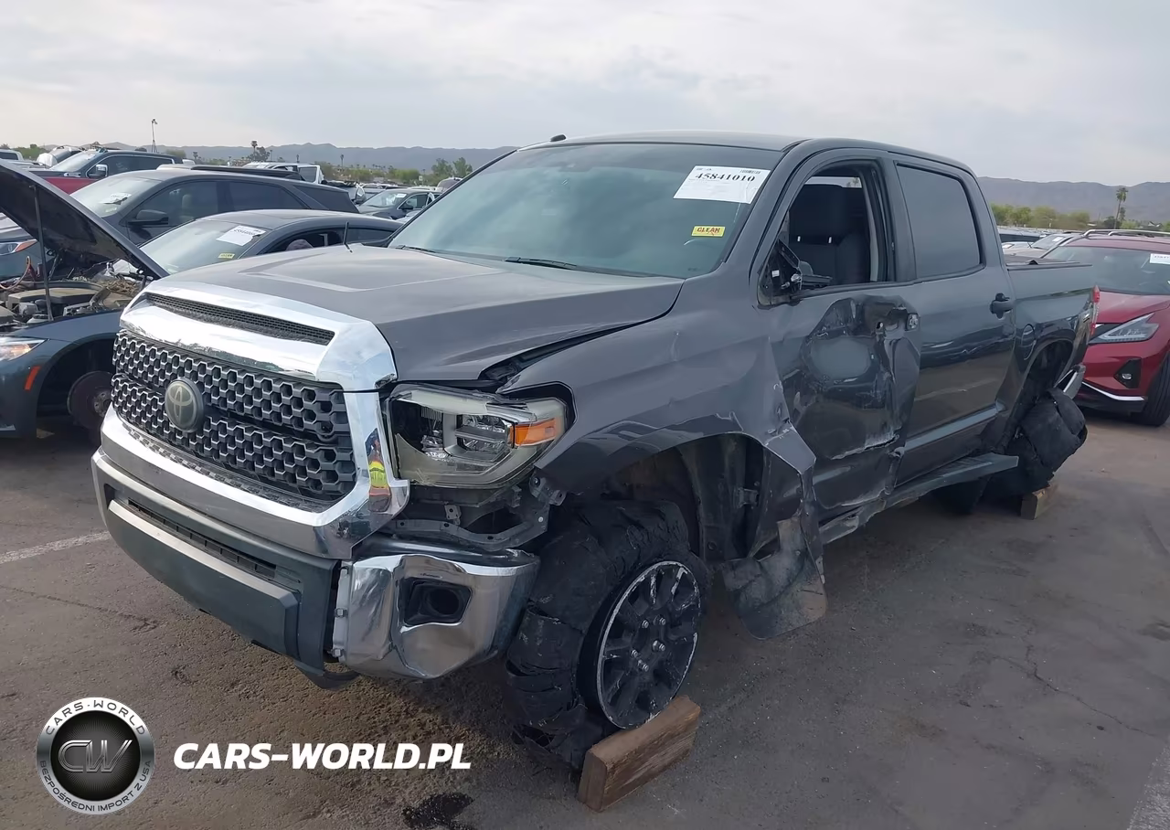 2018 Toyota Tundra Sr5 5.7L V8 VIN:5TFDY5F19JX717190 - 2