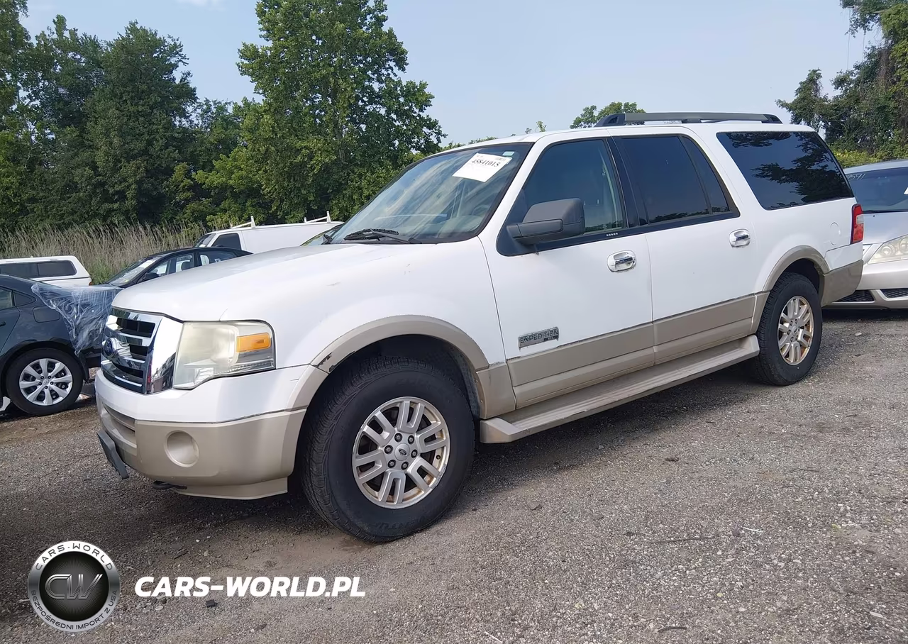 2007 Ford Expedition El Eddie Bauer VIN:1FMFK18517LA32809 - 2