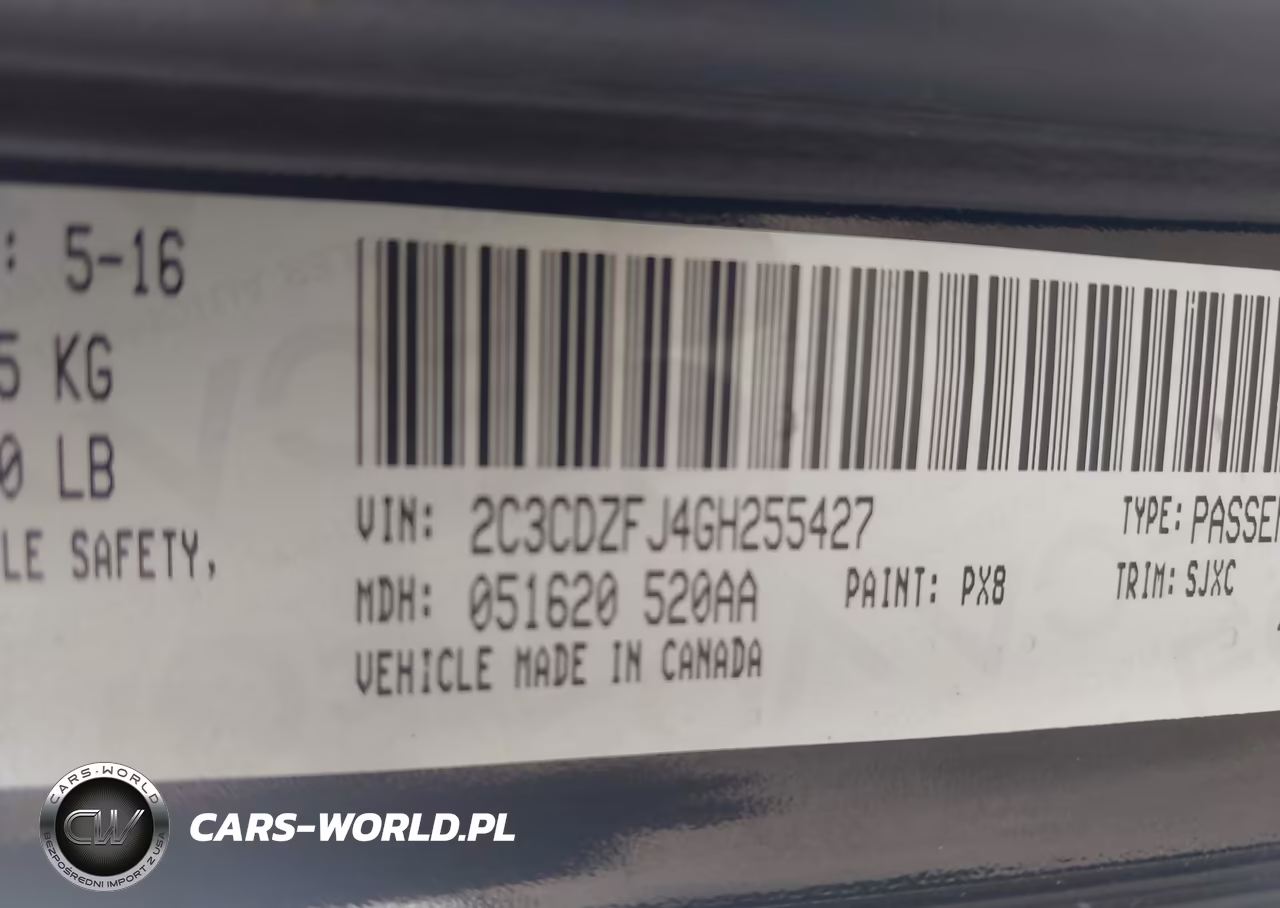 2016 Dodge Challenger 392 Hemi Scat Pack Shaker VIN:2C3CDZFJ4GH255427 - 9