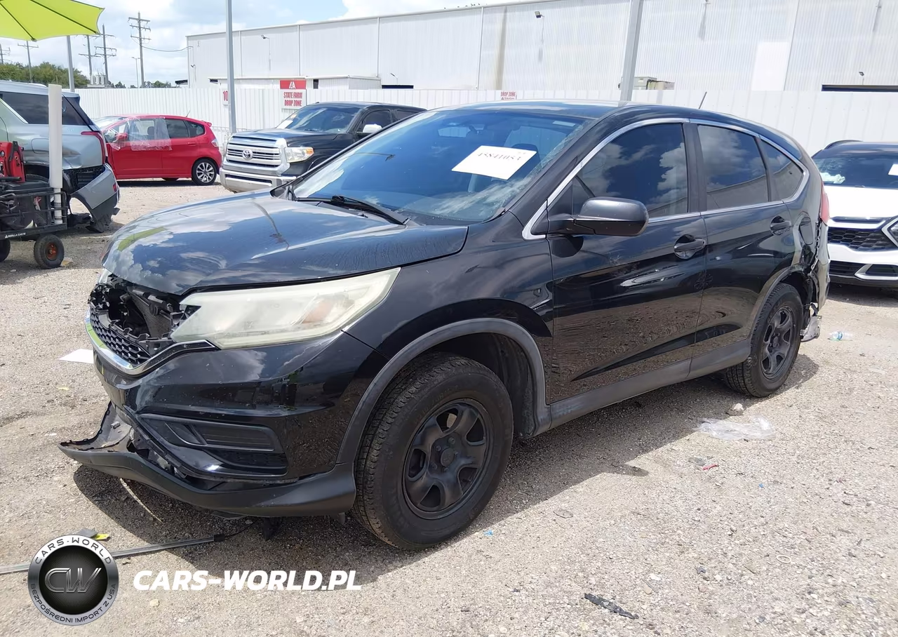 2016 Honda Cr-V Lx VIN:5J6RM4H39GL001300 - 2