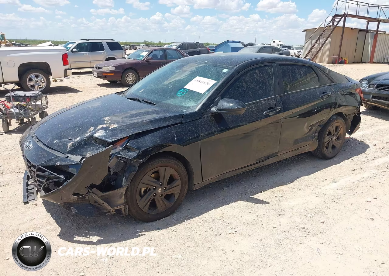 2021 Hyundai Elantra Sel VIN:KMHLM4AG4MU147176 - 2