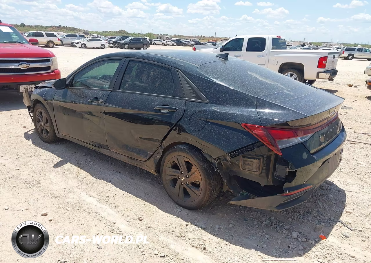 2021 Hyundai Elantra Sel VIN:KMHLM4AG4MU147176 - 3