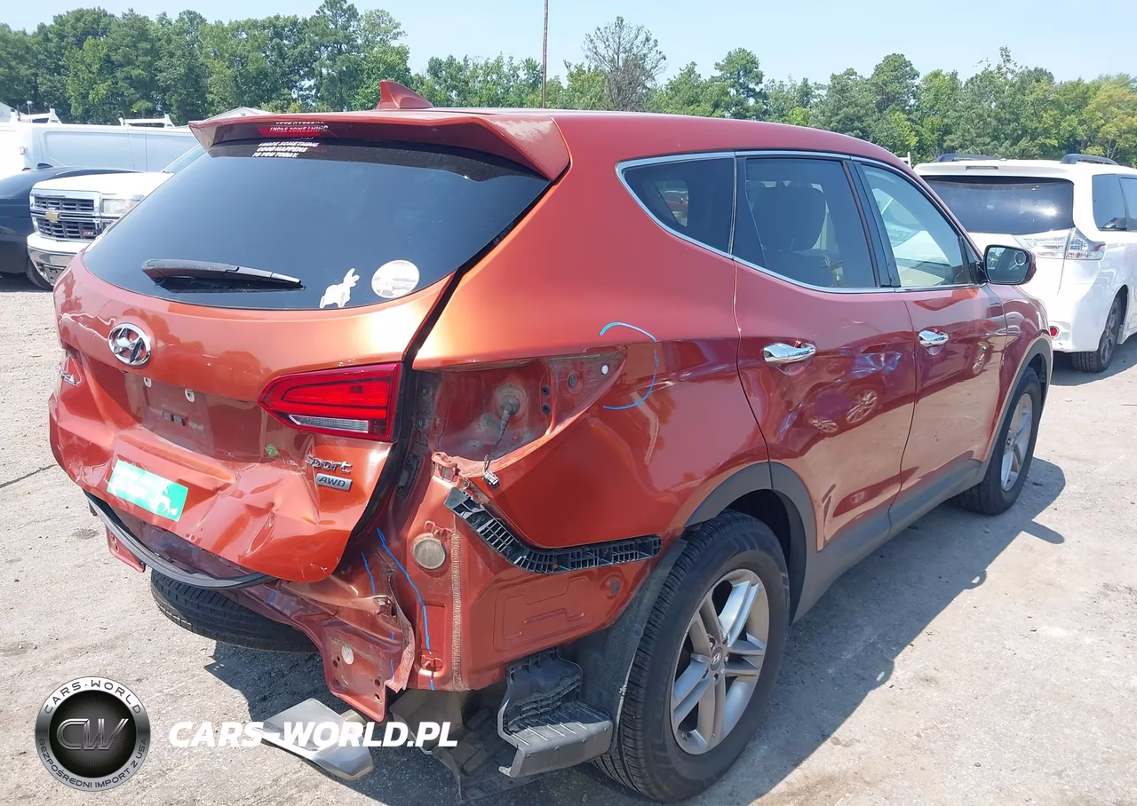 2017 Hyundai Santa Fe Sport 2.4L VIN:5XYZTDLB0HG465936 - 4