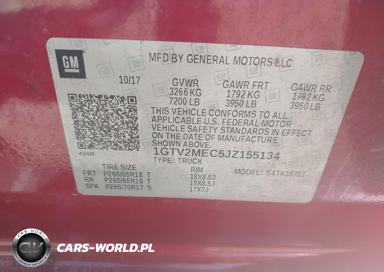 2018 GMC Sierra 1500 Sle VIN:1GTV2MEC5JZ155134 - 9