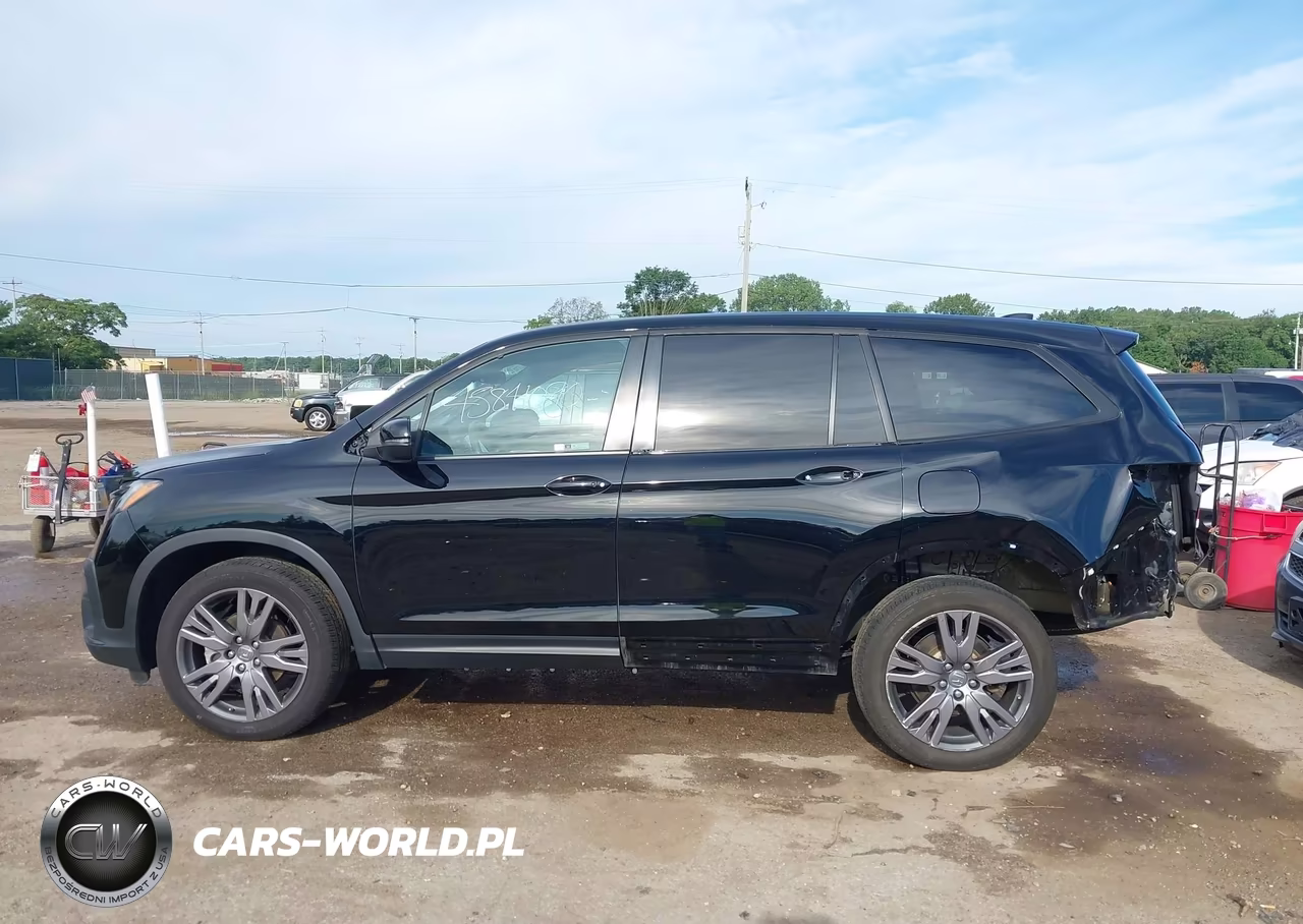 2022 Honda Pilot Awd Sport VIN:5FNYF6H39NB090762 - 14