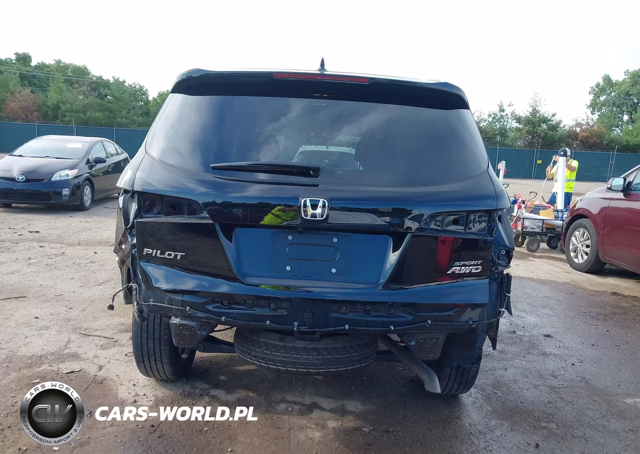 2022 Honda Pilot Awd Sport VIN:5FNYF6H39NB090762 - 16