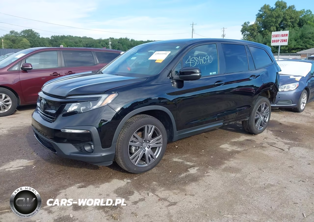 2022 Honda Pilot Awd Sport VIN:5FNYF6H39NB090762 - 2