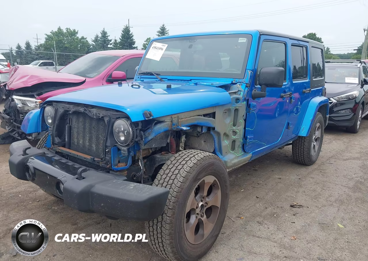 2016 Jeep Wrangler Unlimited Sahara VIN:1C4BJWEG6GL262144 - 2