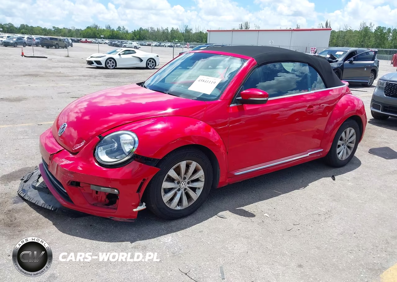 2018 Volkswagen Beetle 2.0T Coast-2.0T S-2.0T Se VIN:3VW5DAAT3JM516633 - 2