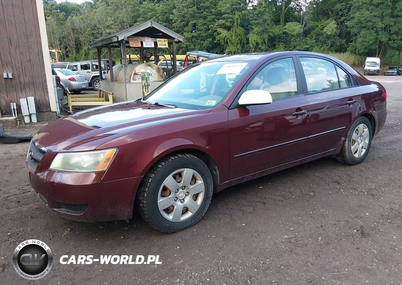 2008 Hyundai Sonata Gls VIN:5NPET46C68H320590 - 2