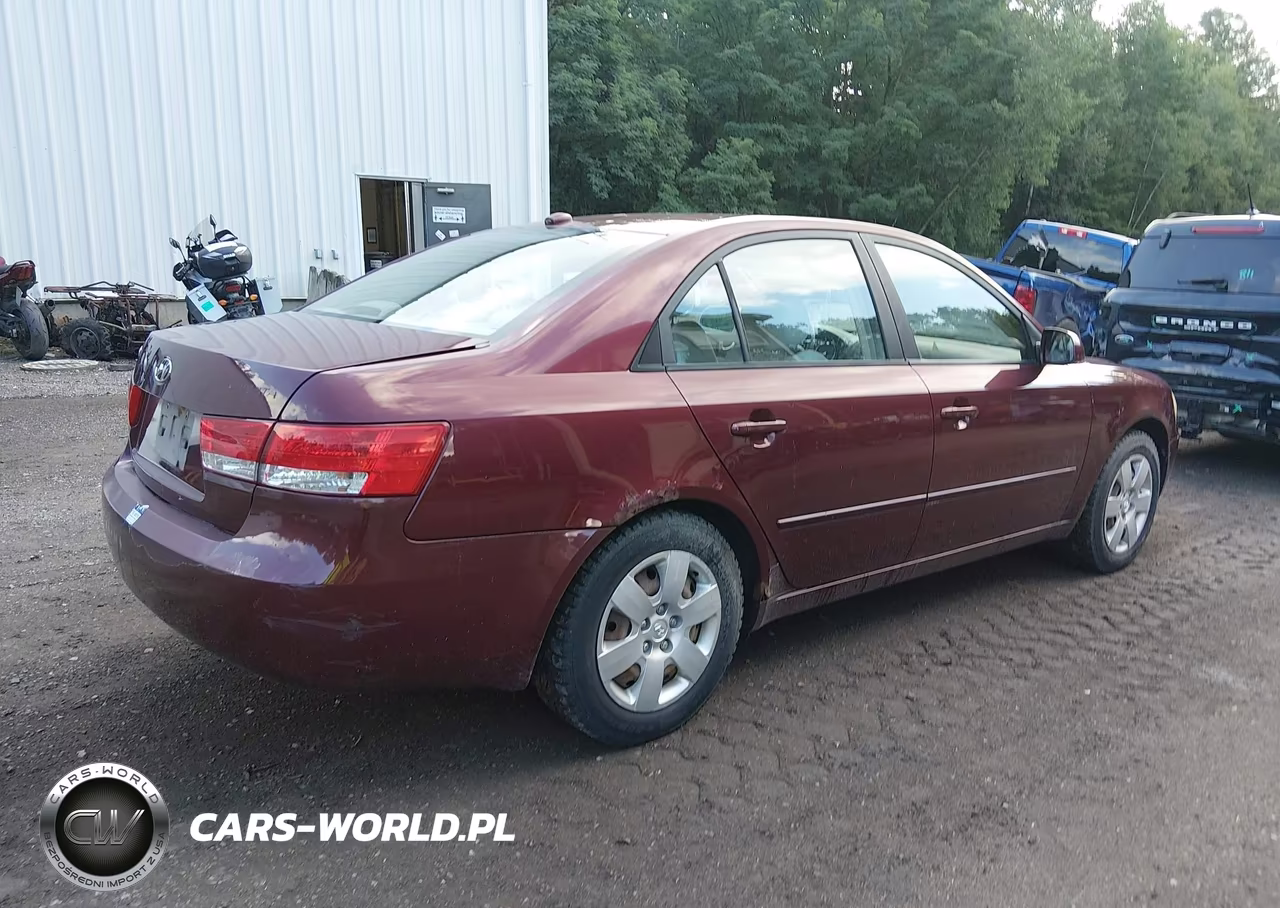 2008 Hyundai Sonata Gls VIN:5NPET46C68H320590 - 4